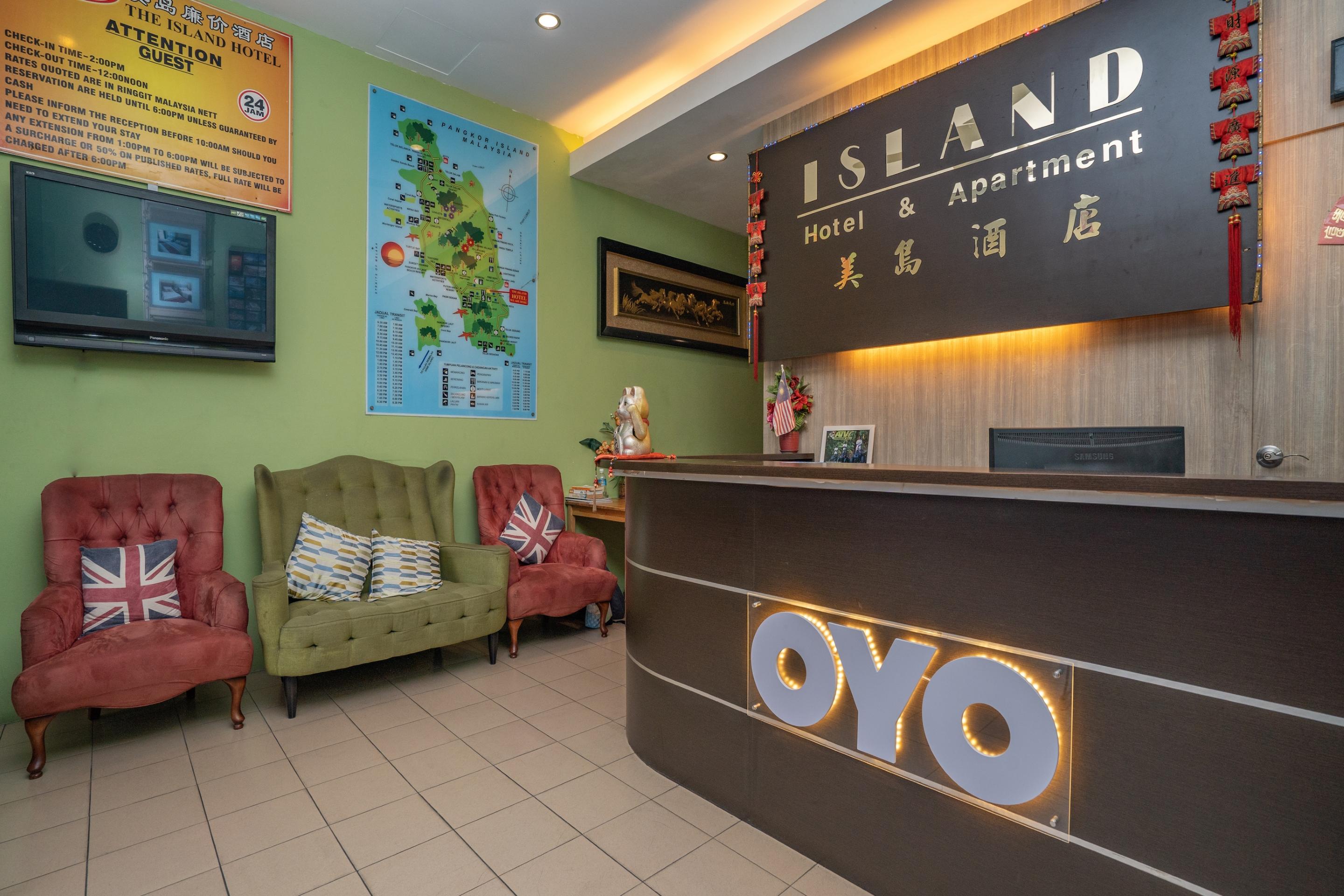 Oyo 44078 The Island Hotel Kampong Pasir Bogak Екстер'єр фото